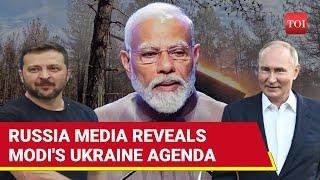 Russian Media's Big Reveal On Modi's Ukraine Trip; Putin Mouthpiece Says Indian PM Will... | Watch