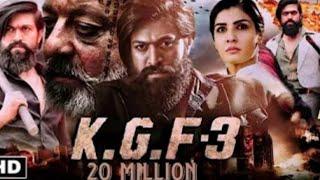 K.G.F Chapter 3 Full Movie In Hindi | Yash | Raveena | Srinidhi | Prashanth Neel