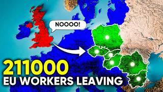 Why Are Europeans LEAVING The UK In Droves?