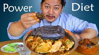 Dhido, Nepali Power diet  | कोदो को ढिंडो