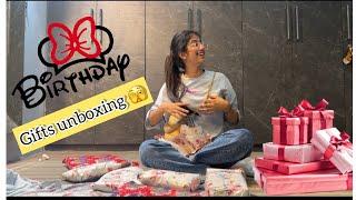 Gift's unboxing  || 22th birthday 22 gifts || Divya Sharma vlog || 26/100