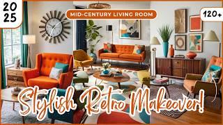 120+ Mid-Century Modern Living Room Ideas 2025 | Interior Design & Cozy Decor Tips