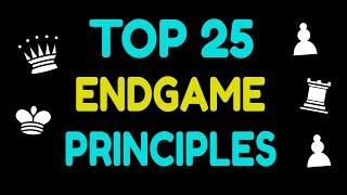 Top 25 Chess Endgame Principles - Endgame Concepts, Ideas | Basic Chess Endgame Principles and Plans