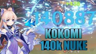 Kokomi 140k nuke | Genshin Impact