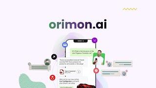 Orimon.ai Lifetime Deal $49 - World's first conversational AI chatbot builder