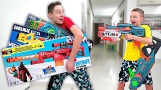 When Brother Tries to Sneak in New NERF Blasters & Other Best NERF Stories by RM