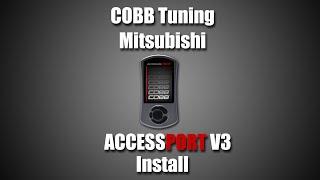 COBB Mitsubishi AccessPORT V3 Install Video