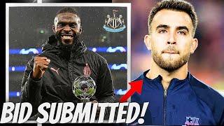 NUFC SUBMIT OFFER for Barca star! Tomori asks agent to kickstart potential move Newcastle Transfer