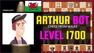 How Beating Arthur Bot Level 1700 - Chess Bots Wales