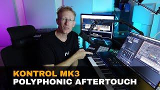 Polyphonic Aftertouch with Native Instruments Kontrol S MK3