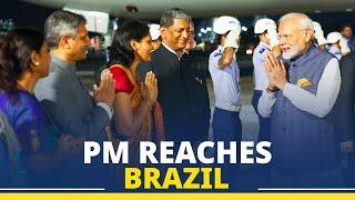 LIVE: PM Modi arrives in Rio de Janeiro, Brazil