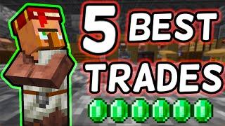 BEST 5 Villager Trades - Minecraft 1.21