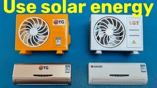 Video of unboxing a mini solar powered air conditioner fan that creates fragrance