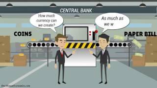 Central Banks and Commercial Banks Compared in One Minute