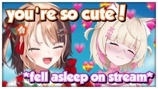 Gigi Loves Watching Mococo Fall Asleep on Stream and Talks About Her Own Overslept Accident
