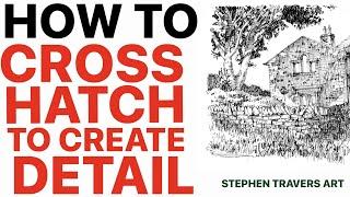 How to Cross Hatch to Create Detail