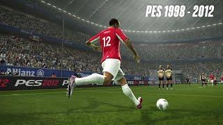 THIERRY HENRY FREE KICK | PES 1998 - 2012