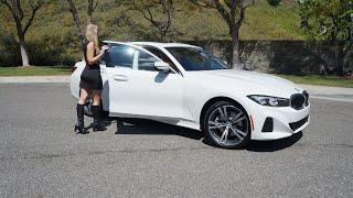 2024 BMW 330i Review Test Drive / 19" Performance Wheels / BMW Curved Display / BMW Review w/ Eriika