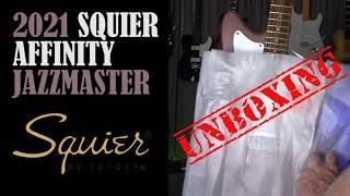 My First Jazzmaster! | 2021 Squier Affinity Jazzmaster Unboxing