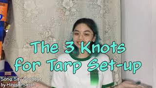 STM22 Datayan - 3 Knots for Tarp Set-up