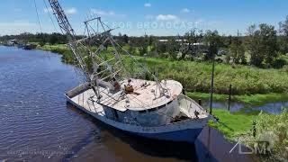 09-12-2024 Dulac, LA - Aftermath From Hurricane Francine - Drone