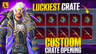 AKM Hellfire Crate Opening - New Custom Crate Opening - Pubg New Custom Crate - Free UC Event Pubgm