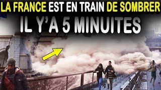 La France est en train de sombré, Dieu a envoyé une punition à Paris, causant le chaos dans la ville