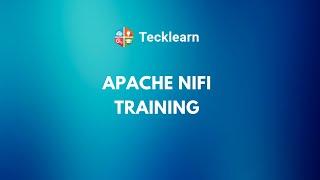 Apache NiFi Training