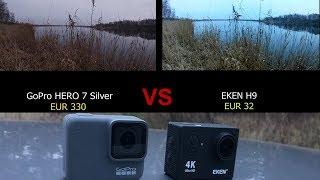 #6/2 Battle: EKEN H9R vs GoPro HERO 7 Silver Camera