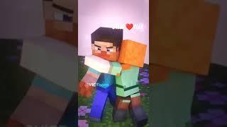 @tranding#short#minecraft love alexa and steve#god of sky777