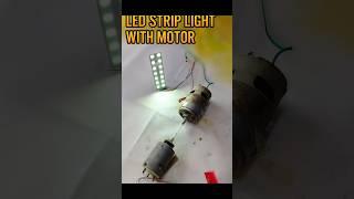 DIY LED Strip Light with Motor | Simple Home Project