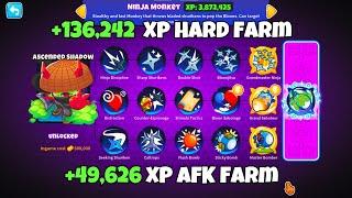 AFK Ninja Monkey XP Farm BTD-6