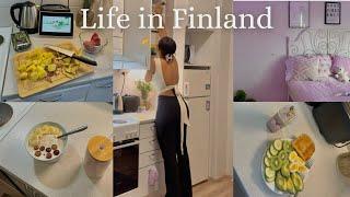 Days in my life in Finland | Living alone diaries | Grocery shopping, Cooking | Life of an introvert