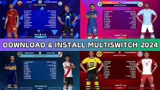 PES 2017 I New SiderX V4 I Multiswitch 2024 For All Patches - All Competitions (Download & Install)