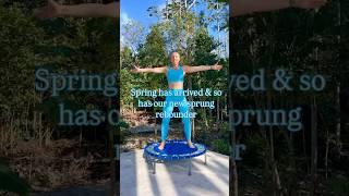 The Needak Sprung Rebounder has arrived #rebounder #minitrampoline #trampoline #fitnesstrampoline