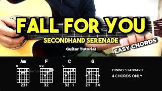 Fall For You - Secondhand Serenade | Easy Guitar Chords Tutorial For Beginners (CHORDS & LYRICS)