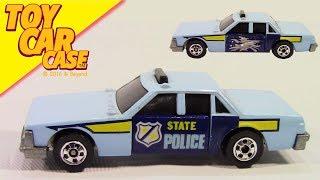 Hot Wheels Crack Ups State Police Car Toy Car Case