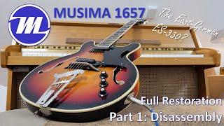 East German ES-330?! Detailed Investigation - Episode 1/3 - Musima 1657 Restoration