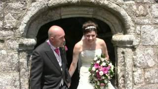 Kirsten & Gareth's Wedding. Church Cove & St Ives Cornwall