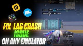 Fix Lag & Crash Issue In BGMI On All Emulator [2024]| LD/Mumu/MSI | 120 FPS
