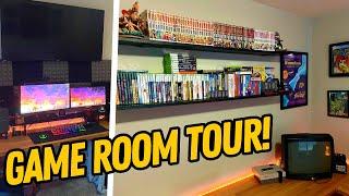 Retro Gaming Setup and Game Room Tour!