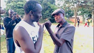 Bouncer Comedian PicKing Up A Fight With Odoch Cocaine Over Some Hidden Issue . #spraggapromotions