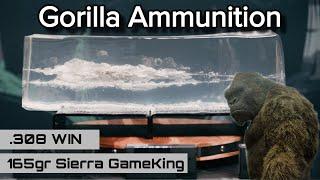 Gorilla Ammunition .308 WIN 165gr Sierra GameKing