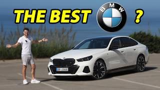 all-new BMW 5 Series driving REVIEW! i5 M60 AWD vs eDrive40 RWD