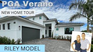 PGA Verano Port St Lucie, Florida | ALL NEW Riley Model Home Tour