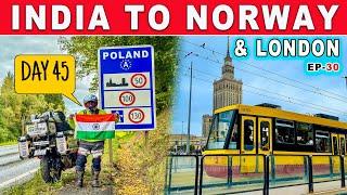  INDIA TO  NORWAY &  LONDON PLAN CHANGED | Ep-30 ️ Warsaw Poland