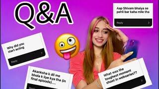 Q&A video || Akanksha Singh || answering the questions you’ve asked