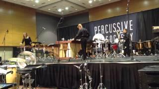 The Woodlands High School Percussion Ensemble at #PASIC14