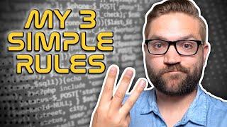 My 3 Simple Rules to Learn to Code