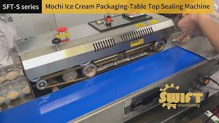 Packaging Table Top Sealing Machine For Mochi Ice Cream Mochi Daifuku